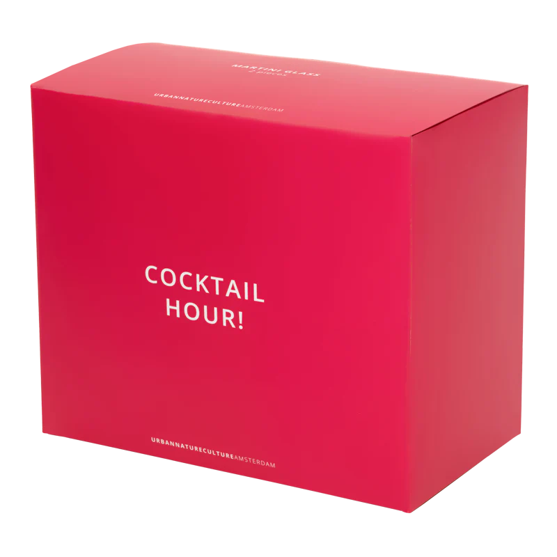 Martini Cocktailglas Giftset van 2