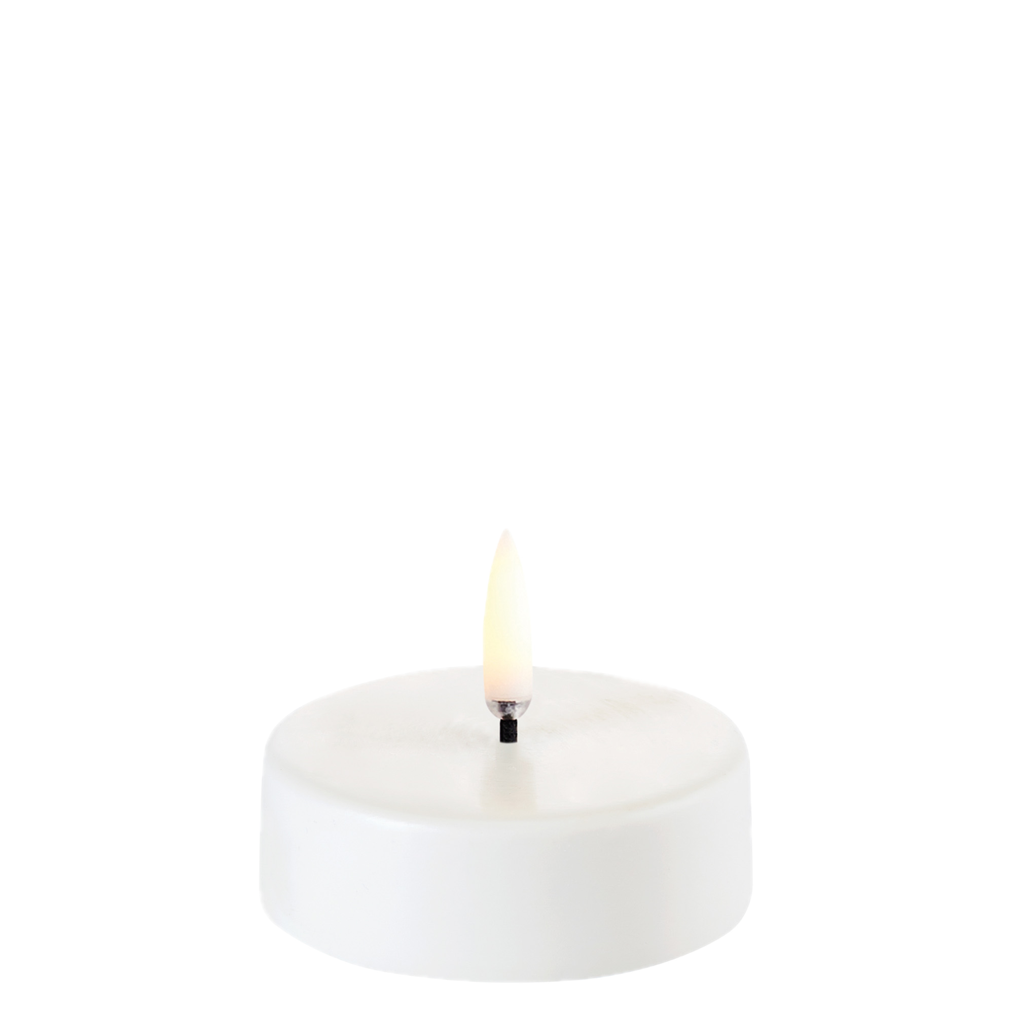 Led waxinelicht van Uyuni – geurloos met 3D-flame en ingebouwde 6-uur timer