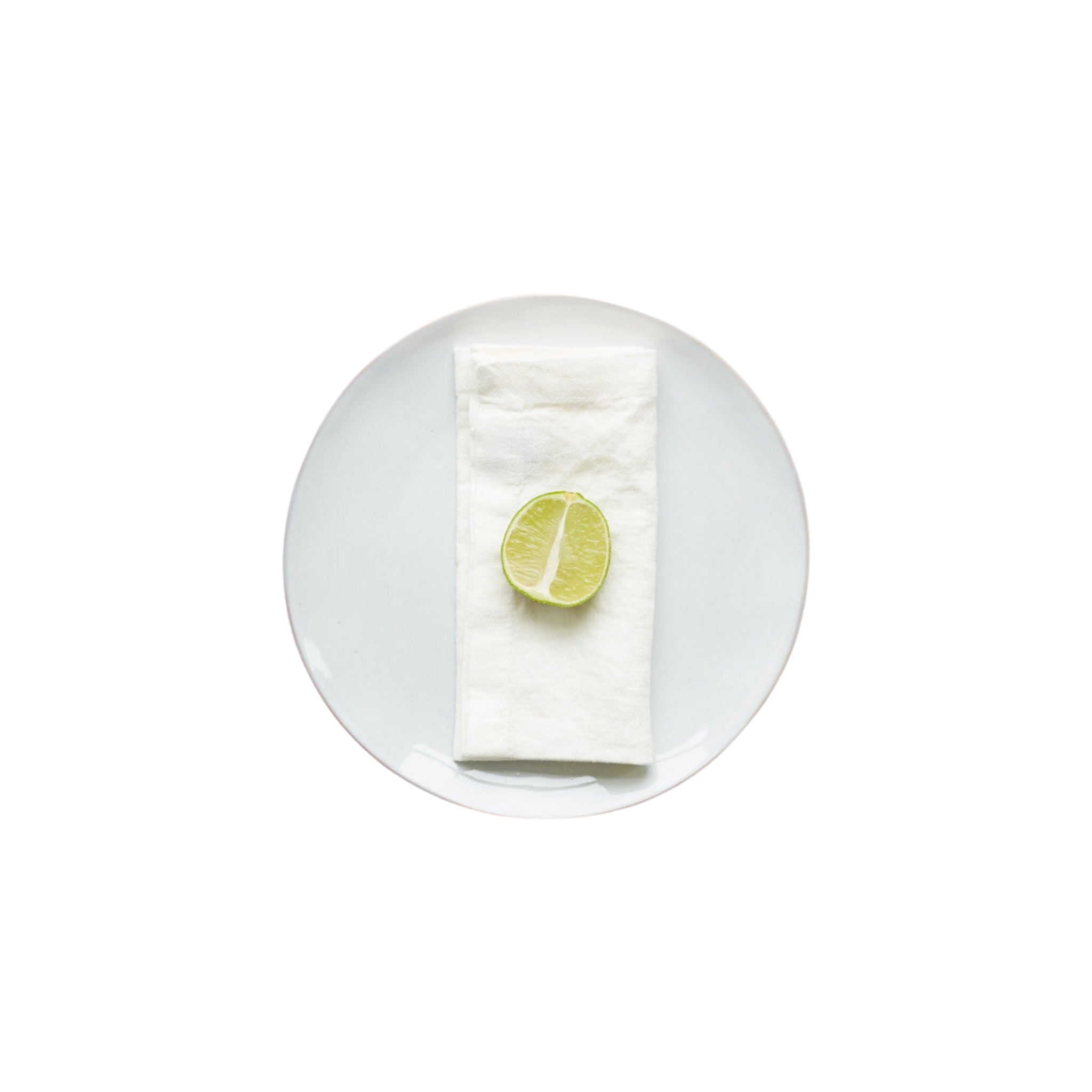 Off White Linnen Servet Set van 2