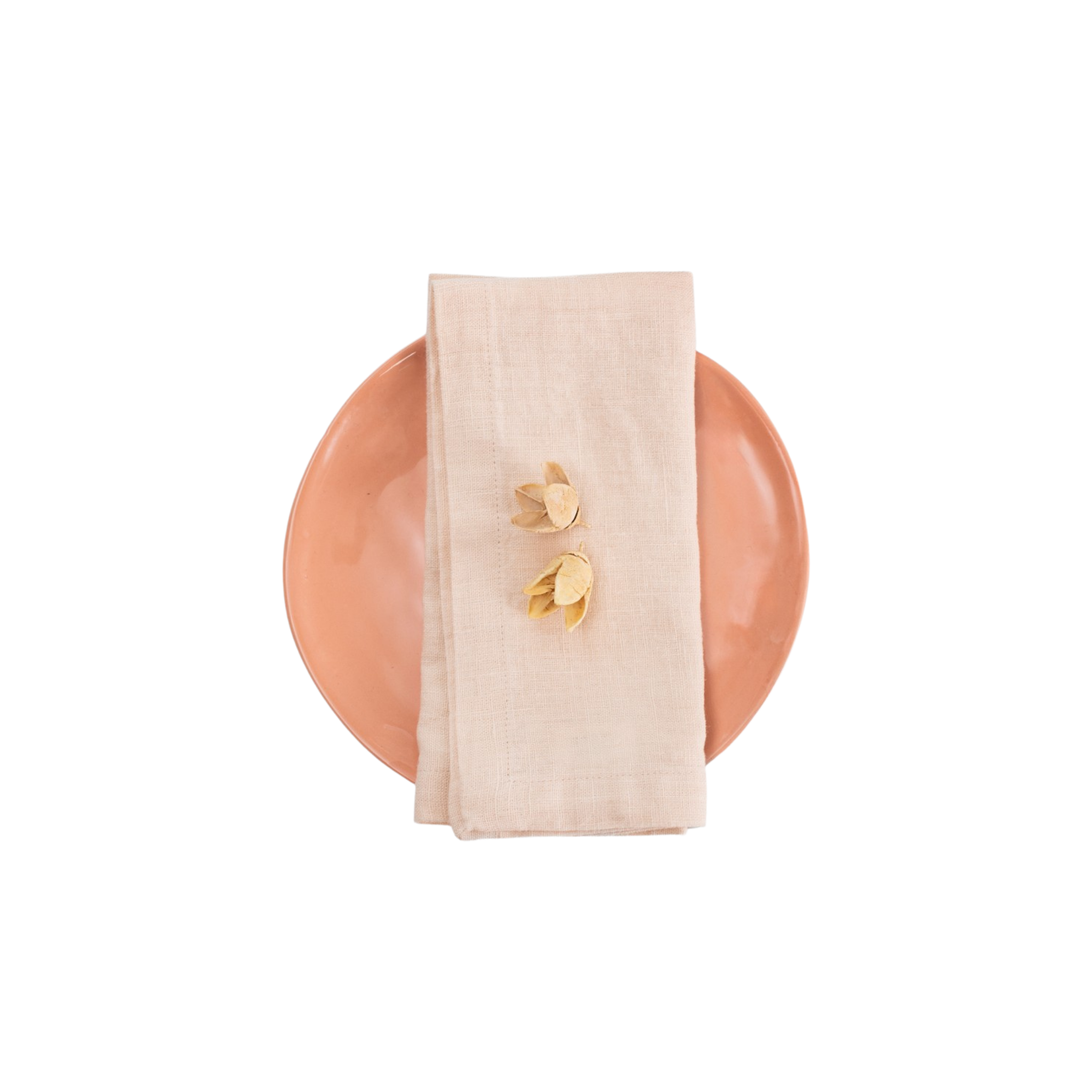 Braziliaans Zand Linnen Servet Set van 2