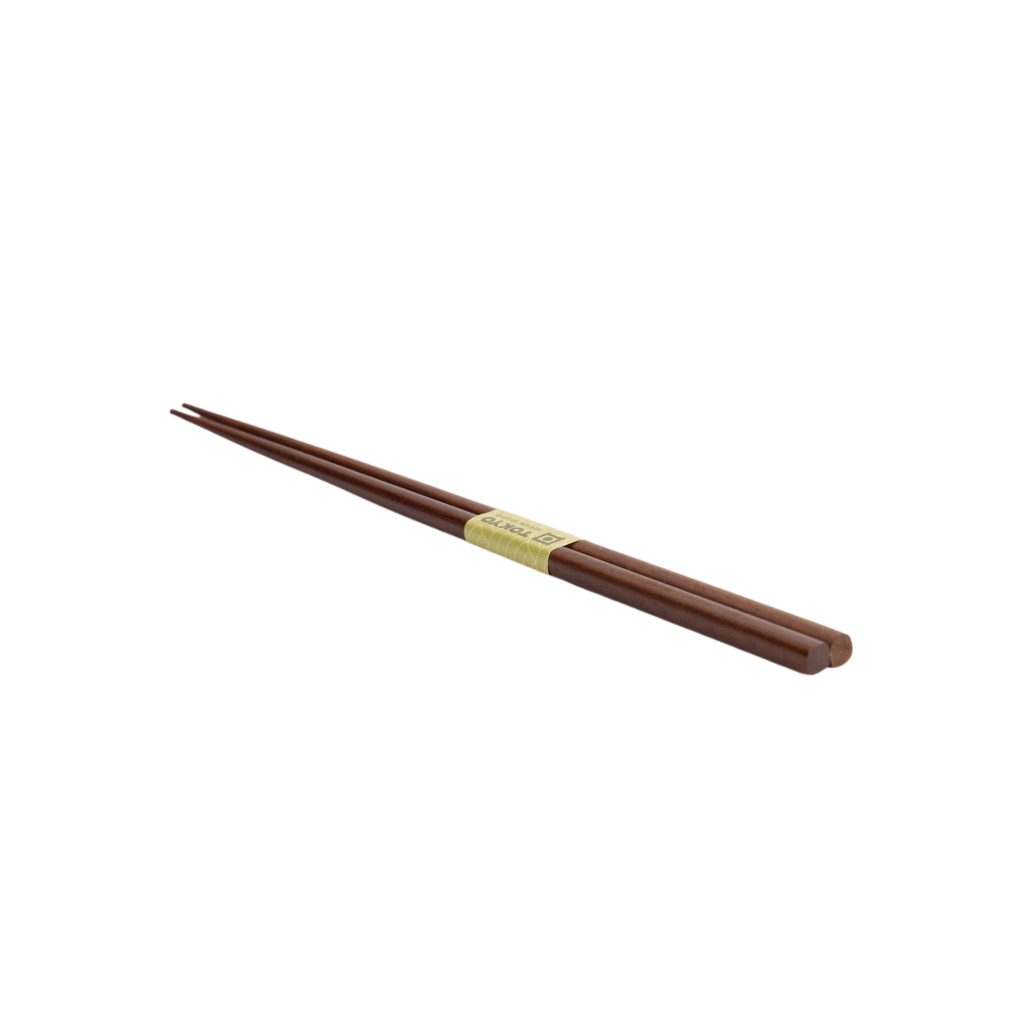 Donkerbruine houten eetstokjes van Tokyo Design Studio.