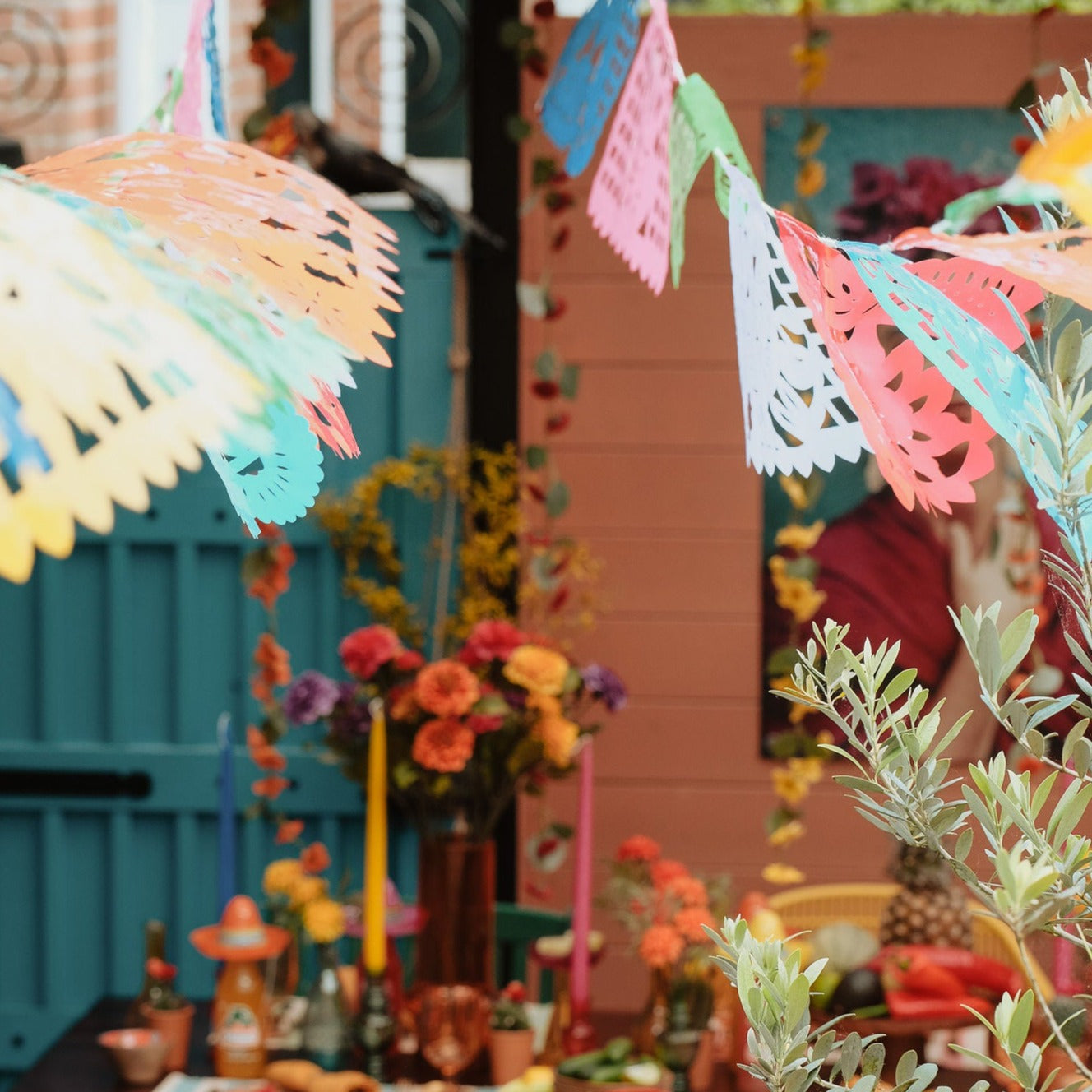 Papel Picado Mexicaanse Vlaggetjes