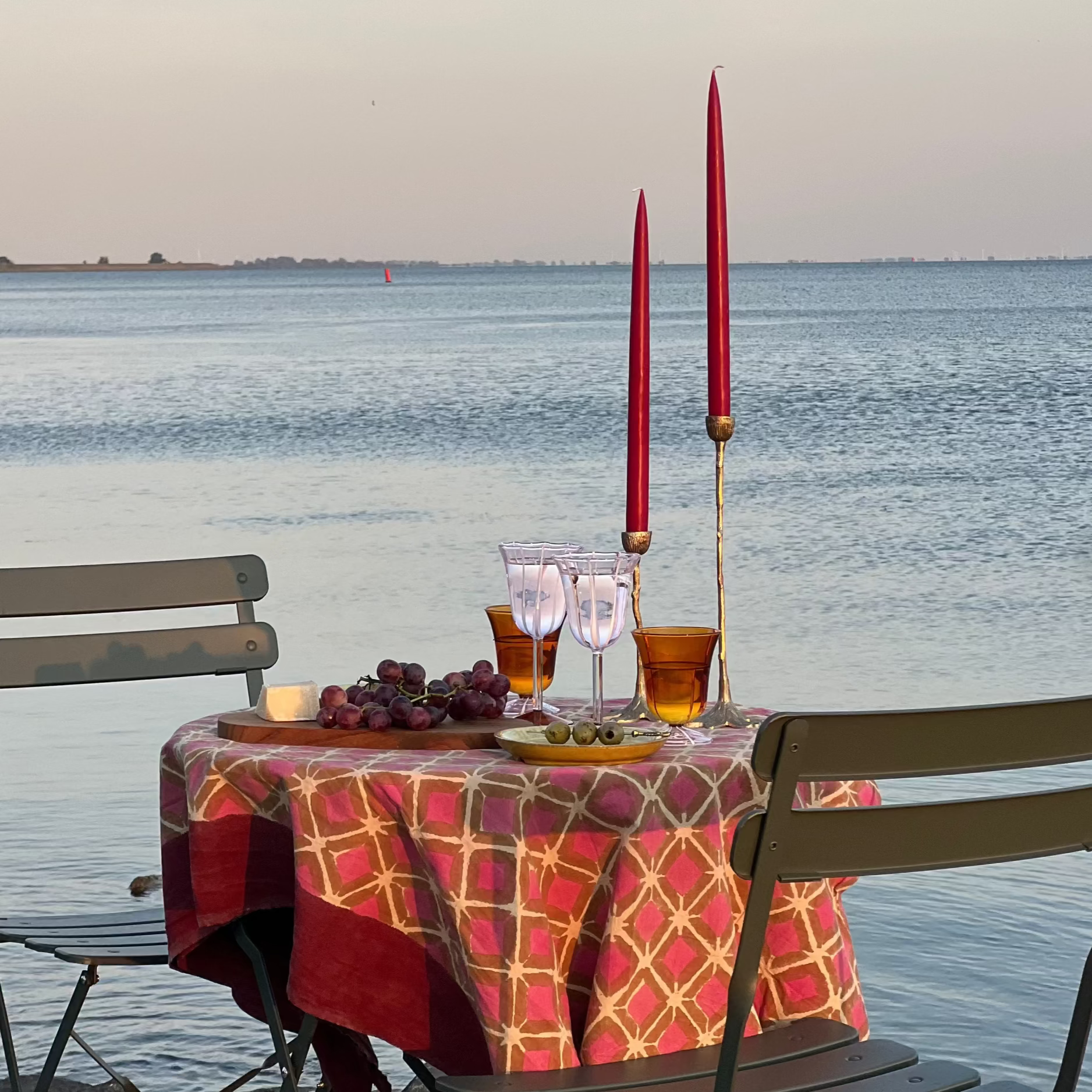 Dinerkaars Bordeaux 35 cm Set van 2