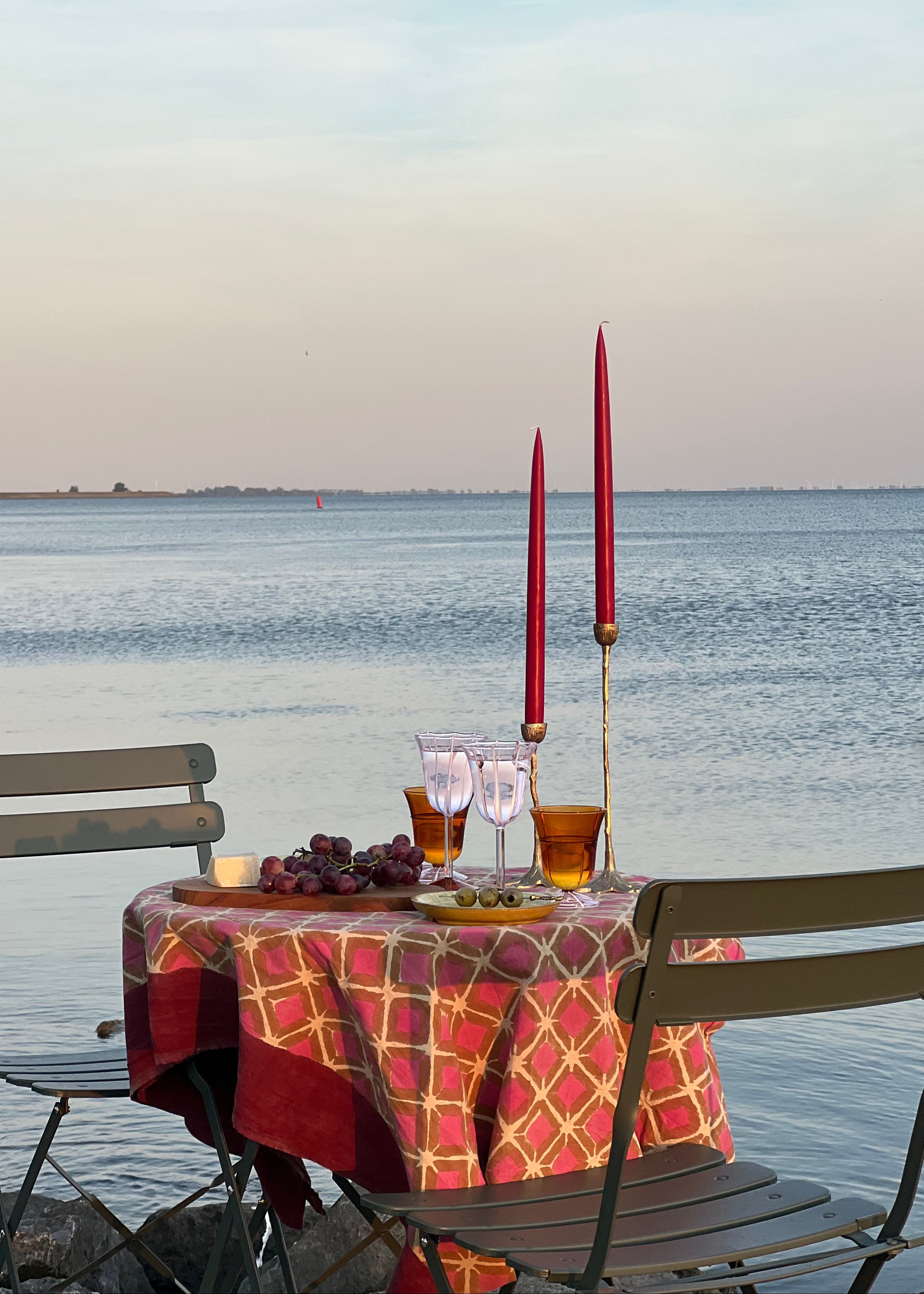 Dinerkaars Bordeaux 35 cm Set van 2
